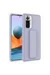 Redmi Note 10 Pro Kılıf NVTH Qstand Kapak - Lila