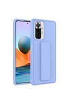 Redmi Note 10 Pro Kılıf NVTH Qstand Kapak - Lila