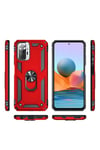 Redmi Note 10 Pro Kılıf NVTH Vega Kapak - Kırmızı