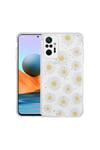 Redmi Note 10 Pro Kılıf Simli Desenli Kamera Korumalı Parlak NVTH Popy Kapak - Papatya