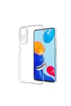 Redmi Note 11S Global Kılıf NVTH Kamera Korumalı Süper Silikon Kapak - Renksiz