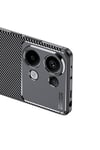Redmi Note 13 4G Kılıf NVTH Negro Silikon Kapak-Siyah