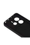 Redmi Note 14 Kılıf NVTH Biye Silikon - Siyah