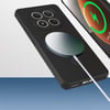 Redmi Note 15 5G Kılıf M-safe Şarj Özellikli Standlı NVTH Samara Kapak - Titanyum-Gri