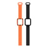 Redmi Watch 2 Silikon Kordon NVTH KRD-105 Strap Kayış-Pembe-Turuncu
