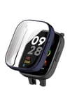 Redmi Watch 3 360 Derece Korumalı Kasa ve Ekran Koruyucu NVTH Watch Gard 30 - Gümüş