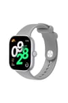 Redmi Watch 4 NVTH KRD-109 Silikon Kordon-Gri
