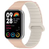 Redmi Watch 4 Silikon Kordon NVTH KRD-105 Strap Kayış-Pembe-Turuncu