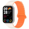 Redmi Watch 4 Silikon Kordon NVTH KRD-105 Strap Kayış-Pembe-Turuncu