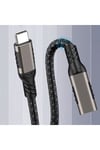 Siyah Extension USB3.2 Type-C PD Uzatma Kablosu 100W 20Gbps 4K@60Hz 2 Metre-NVTH