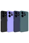 Tecno Spark 10 Pro Kılıf NVTH Mara Lansman Kapak - Siyah
