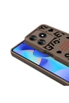 Tecno Spark 10C Kılıf Kamera Korumalı Baskılı Arka Yüzey NVTH Klas Kapak - Açık Kahve