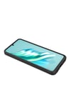 Tecno Spark 20C Kılıf Esnek TPU Oyuklu Arka Yüzey Tasarımlı NVTH Etnik Silikon Kapak - Siyah