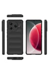 Tecno Spark 30 Pro Kılıf Esnek TPU Oyuklu Arka Yüzey Tasarımlı NVTH Etnik Silikon Kapak - Koyu Yeşil