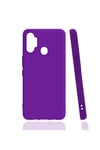 Tecno Spark 7 Pro Kılıf NVTH Biye Silikon - Mor