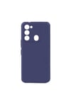 Tecno Spark 8C Kılıf NVTH Biye Silikon - Lacivert