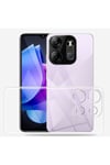 Tecno Spark Go 2023 Kılıf NVTH Süper Silikon Kapak - Renksiz