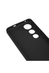 Vivo V50 Lite Kılıf NVTH Biye Silikon - Siyah