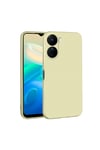 Vivo Y16 Kılıf NVTH Premier Silikon Kapak - Gold