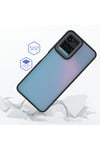 Vivo Y21S Kılıf NVTH Flora Kapak - Mavi