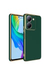 Vivo Y36 4G Kılıf NVTH Bark Kapak - Siyah