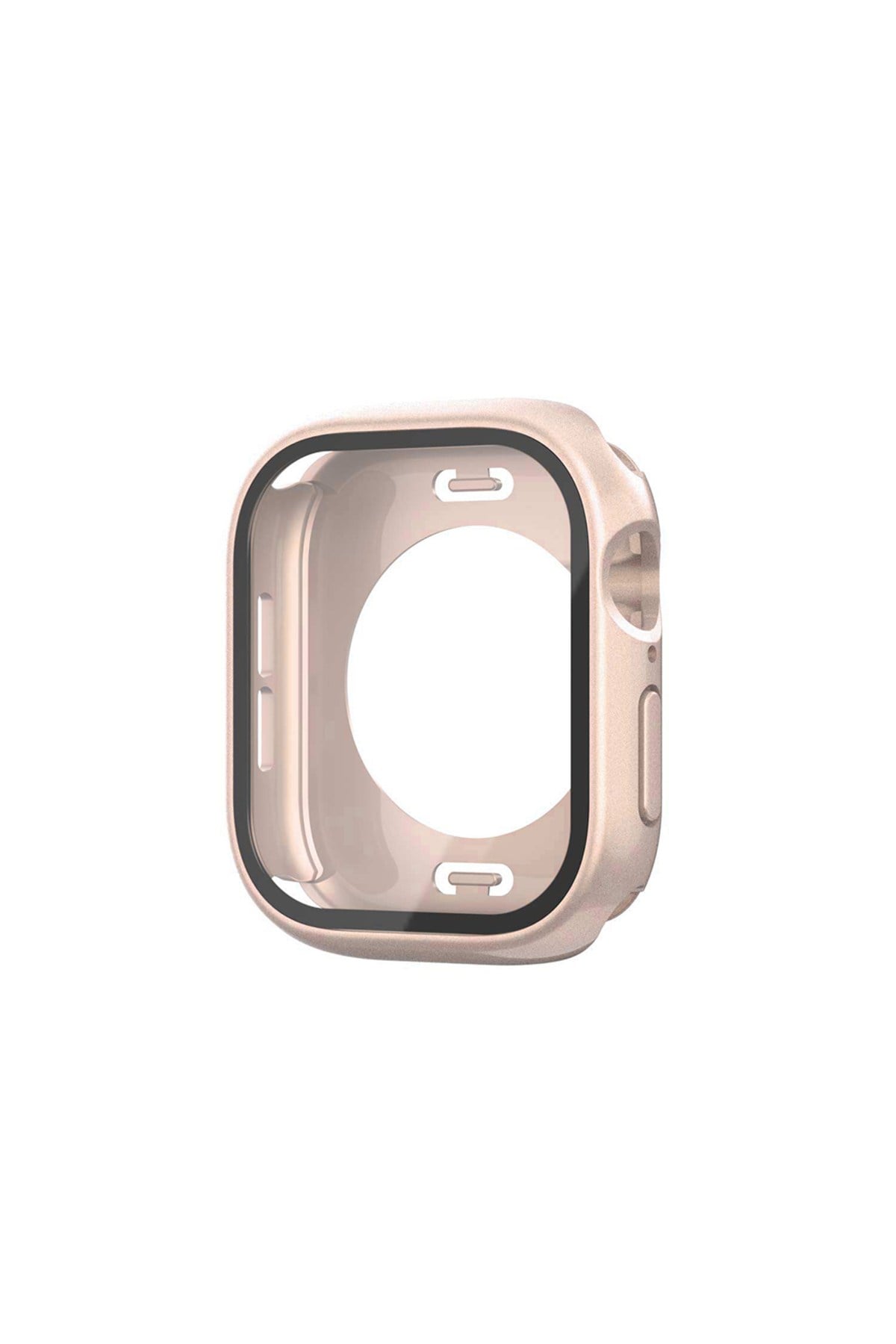 Watch 10 42mm 360 Derece Korumalı Kasa ve Ekran Koruyucu NVTH Watch Gard 12 - Rose Gold