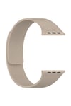 Watch 10 42mm NVTH KRD-136 Kabartma Desenli Silikon Kordon - Turuncu