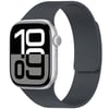 Watch 10 42mm NVTH KRD-136 Kabartma Desenli Silikon Kordon - Açık Yeşil