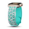 Watch 10 42mm NVTH KRD-140 Silikon Kordon Strap Kayış - Gri-Yeşil
