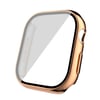 Watch 10 42mm Sert PC Kasa Electroplatink Çerçeveli Ekran Koruyucu NVTH Watch Gard 36 - Gold
