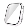 Watch 10 42mm Sert PC Kasa Electroplatink Çerçeveli Ekran Koruyucu NVTH Watch Gard 36 - Gold