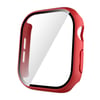 Watch 10 42mm Sert PC Kasa ve Ekran Koruyucu NVTH Watch Gard 35 - Pembe