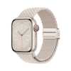 Watch 10 46mm NVTH KRD-134 Örgü Tasarımlı Hasır Kordon Strap Kayış - Lila