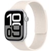 Watch 10 46mm NVTH KRD-136 Kabartma Desenli Silikon Kordon - Starlight