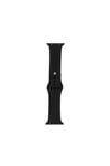 Watch 40mm Band Serisi Klasik Kordon Silikon Strap Kayış-Siyah