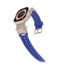 Watch 42mm NVTH KRD-108 Metal Başlıklı Silikon Kordon-Starlight Grey