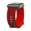 Watch 42mm NVTH KRD-140 Silikon Kordon Strap Kayış - Gri-Yeşil