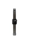 Watch 42mm NVTH KRD-149 Titanyum Silikon Kordon - Gümüş-Siyah