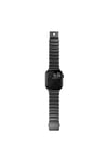 Watch 42mm NVTH KRD-149 Titanyum Silikon Kordon - Gümüş-Siyah