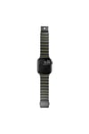 Watch 42mm NVTH KRD-149 Titanyum Silikon Kordon - Gümüş-Siyah