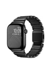 Watch 42mm NVTH KRD-149 Titanyum Silikon Kordon - Gümüş-Siyah
