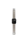 Watch 42mm NVTH KRD-149 Titanyum Silikon Kordon - Gümüş-Siyah