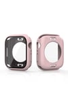 Watch 44mm 360 Derece Korumalı Kasa ve Ekran Koruyucu NVTH Watch Gard 12 - Pembe