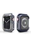 Watch 44mm NVTH Watch Gard 08 Sert PC + Silikon Koruyucu - Koyu Yeşil