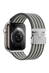 Watch 45mm NVTH KRD-133 Naylon Kumaş Hasır Örgülü Kordon - Kahverengi