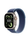 Watch Ultra 49mm NVTH KRD-77 Hasır Kordon - Açık Mavi