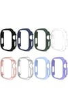 Watch Ultra 49mm Sert PC Kasa Koruyucu NVTH Watch Gard 18 - Siyah