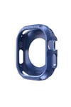 Watch Ultra 49mm Silikon TPU Kasa Koruyucu NVTH Watch Gard 17 - Mavi