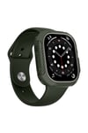 Watch Ultra 49mm Silikon TPU Kasa Koruyucu NVTH Watch Gard 31 - Yeşil