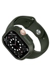 Watch Ultra 49mm Silikon TPU Kasa Koruyucu NVTH Watch Gard 31 - Yeşil